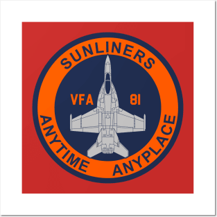 VFA-81 Sunliners - F/A-18 Posters and Art